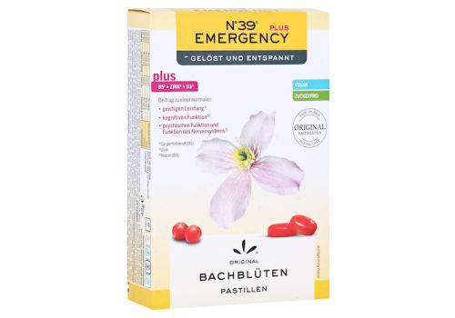 BACHBLÜTEN No.39 Emergency plus Pastillen – PZN 16898115 (PZN 16898115)