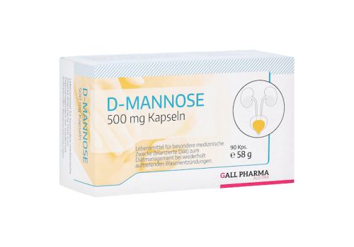 D-MANNOSE 500 mg GPH Kapseln – PZN 13894571 (PZN 13894571)