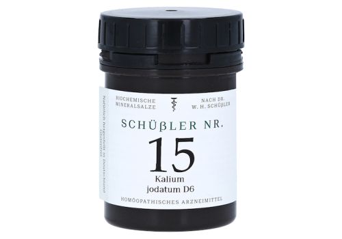 SCHÜSSLER Nr.15 Kalium jodatum D 6 Tabletten – PZN 11031860 (PZN 11031860)