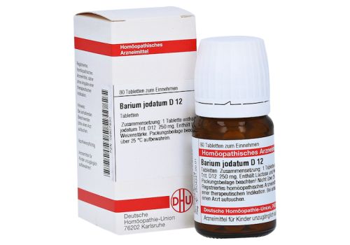 BARIUM JODATUM D 12 Tabletten – PZN 02807830 (PZN 02807830)