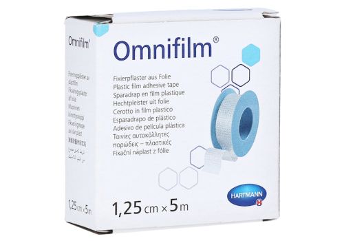 OMNIFILM Fixierpflaster Folie 1,25 cmx5 m – PZN 11163248 (PZN 11163248)