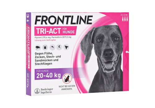 FRONTLINE Tri-Act Lsg.z.Auftropfen f.Hunde 20-40kg – PZN 16359890 (PZN 16359890)