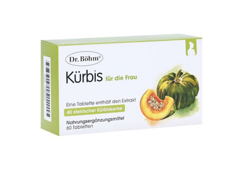 DR.BÖHM Kürbis für die Frau Tabletten – PZN 15390969 (PZN 15390969)