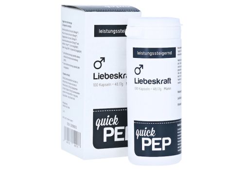 QUICKPEP Liebeskraft Mann Kapseln – PZN 12898615 (PZN 12898615)