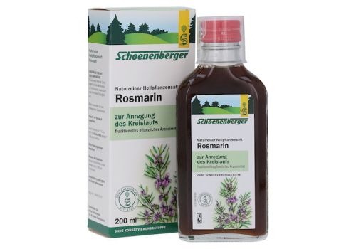 ROSMARIN HEILPFLANZENSÄFTE Schoenenberger – PZN 00700097 (PZN 00700097)