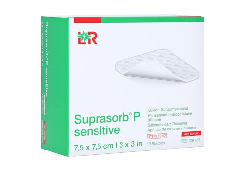 SUPRASORB P sensitive PU-Schaumv.non-bor.7,5x7,5 – PZN 15786207 (PZN 15786207)