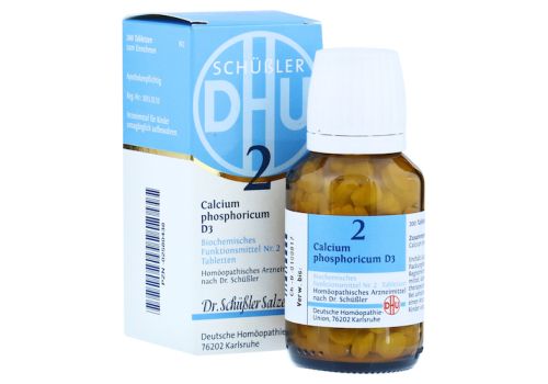 BIOCHEMIE DHU 2 Calcium phosphoricum D 3 Tabletten – PZN 02580438 (PZN 02580438)