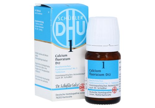 BIOCHEMIE DHU 1 Calcium fluoratum D 12 Tabletten – PZN 00273809 (PZN 00273809)