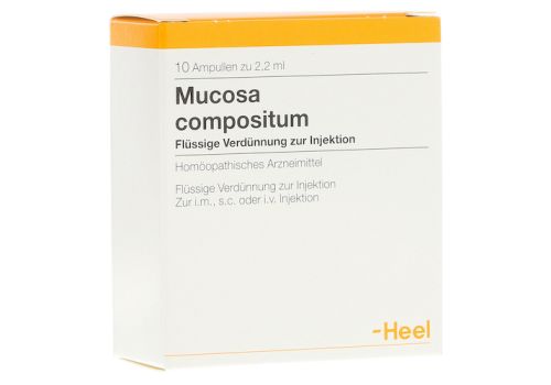 MUCOSA compositum Ampullen – PZN 04313575 (PZN 04313575)