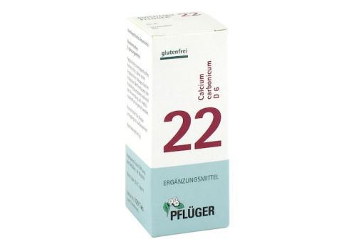 BIOCHEMIE Pflüger 22 Calcium carbonicum D 6 Tabl. – PZN 06322816 (PZN 06322816)