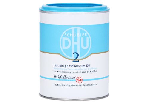 BIOCHEMIE DHU 2 Calcium phosphoricum D 6 Tabletten – PZN 00273873 (PZN 00273873)