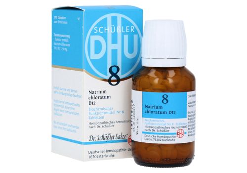 BIOCHEMIE DHU 8 Natrium chloratum D 12 Tabletten – PZN 02580792 (PZN 02580792)