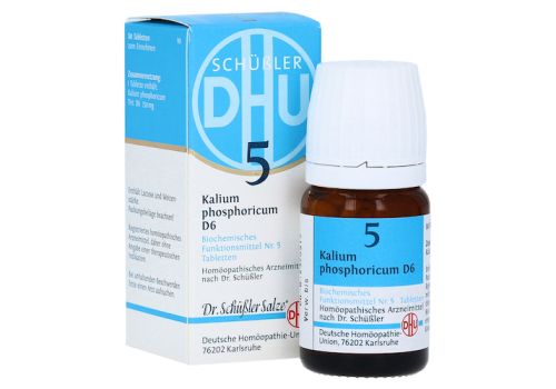 BIOCHEMIE DHU 5 Kalium phosphoricum D 6 Tabletten – PZN 00274163 (PZN 00274163)