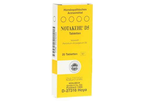 NOTAKEHL D 5 Tabletten – PZN 04426569 (PZN 04426569)