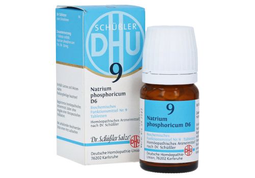 BIOCHEMIE DHU 9 Natrium phosphoricum D 6 Tabletten – PZN 00274565 (PZN 00274565)