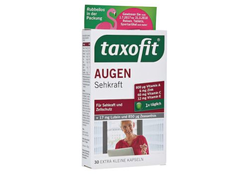 TAXOFIT Augen Sehkraft Kapseln – PZN 12749602 (PZN 12749602)