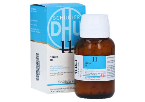 BIOCHEMIE DHU 11 Silicea D 6 Tabletten – PZN 06584278 (PZN 06584278)