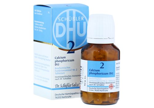 BIOCHEMIE DHU 2 Calcium phosphoricum D 12 Tabl. – PZN 02580450 (PZN 02580450)