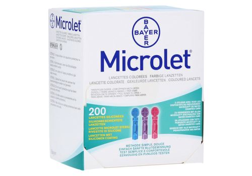 MICROLET Lanzetten farbig – PZN 09245281 (PZN 09245281)