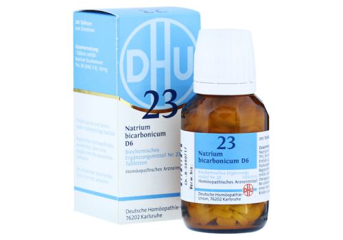 BIOCHEMIE DHU 23 Natrium bicarbonicum D 6 Tabl. – PZN 02581745 (PZN 02581745)