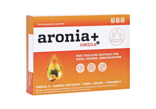 ARONIA+ OMEGA 3 Kapseln – PZN 16043951 (PZN 16043951)