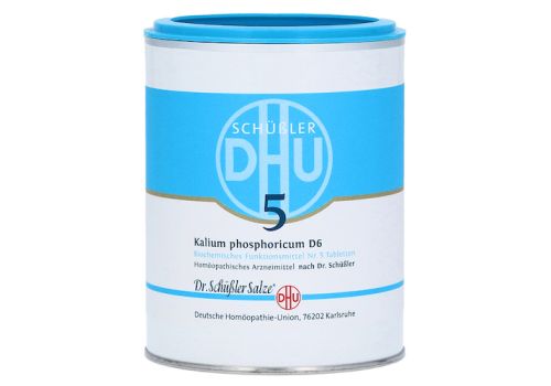 BIOCHEMIE DHU 5 Kalium phosphoricum D 6 Tabletten – PZN 00274186 (PZN 00274186)