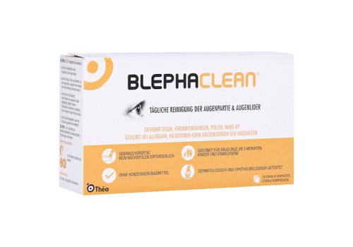 Blephaclean sterile Kompressen – PZN 03658390 (PZN 03658390)