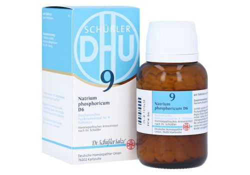 BIOCHEMIE DHU 9 Natrium phosphoricum D 6 Tabletten – PZN 06584203 (PZN 06584203)