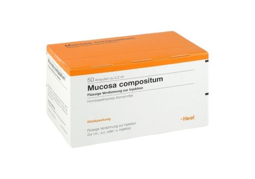 MUCOSA compositum Ampullen – PZN 04313581 (PZN 04313581)