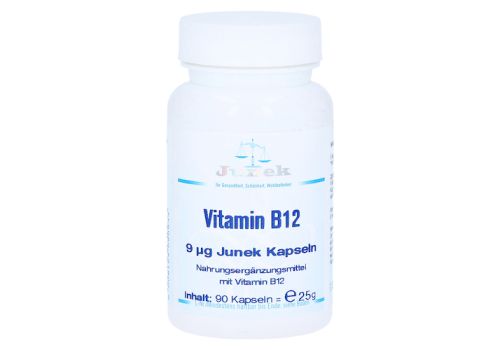 VITAMIN B12 9 µg Junek Kapseln – PZN 04367795 (PZN 04367795)