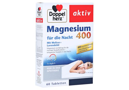 Doppelherz aktiv Magnesium 400 für die Nacht – PZN 11119879 (PZN 11119879)