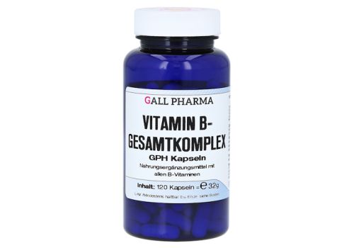 VITAMIN B GESAMTKOMPLEX Kapseln – PZN 04722635 (PZN 04722635)