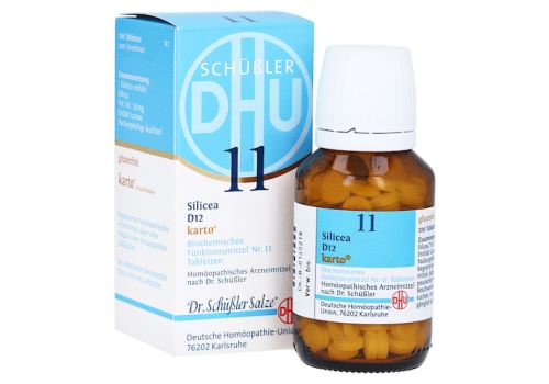 BIOCHEMIE DHU 11 Silicea D 12 Tabl.Karto – PZN 06329273 (PZN 06329273)