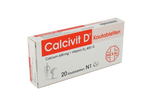 Calcivit D 600mg/400 I.E. – PZN 01364810 (PZN 01364810)