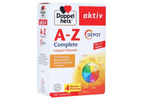 DOPPELHERZ A-Z Complete Depot Tabletten – PZN 16732219 (PZN 16732219)