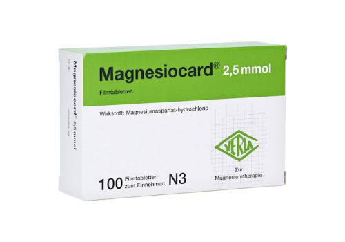 Magnesiocard 2,5mmol – PZN 01667829 (PZN 01667829)