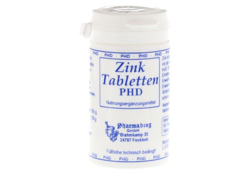 ZINK TABLETTEN – PZN 02519261 (PZN 02519261)