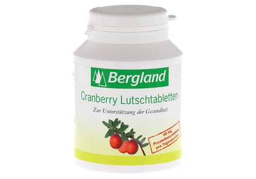 CRANBERRY LUTSCHTABLETTEN – PZN 04818683 (PZN 04818683)