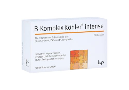 B-KOMPLEX Köhler intense Kapseln – PZN 15023662 (PZN 15023662)