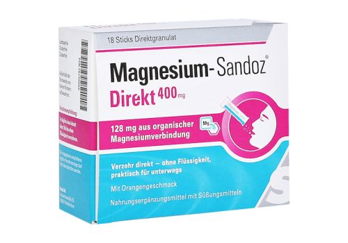 MAGNESIUM SANDOZ Direkt 400 mg Sticks – PZN 14210066 (PZN 14210066)