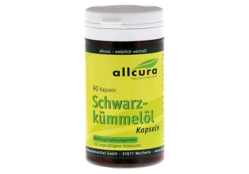 SCHWARZKÜMMELÖL Kapseln – PZN 07721470 (PZN 07721470)