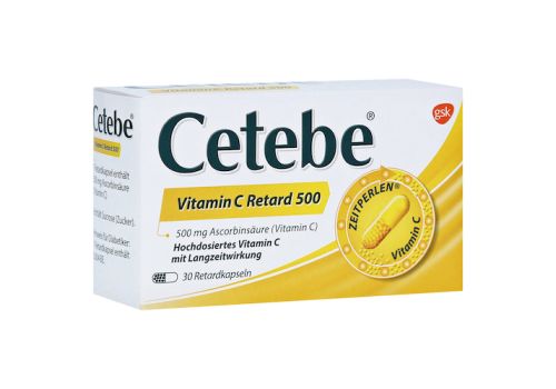 Cetebe Vitamin C Retard 500mg – PZN 03884264 (PZN 03884264)