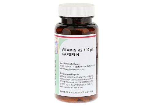 Vitamin K2 100 µg MK7 Kapseln – PZN 11169452 (PZN 11169452)