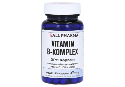 VITAMIN B KOMPLEX GPH Kapseln – PZN 03379589 (PZN 03379589)