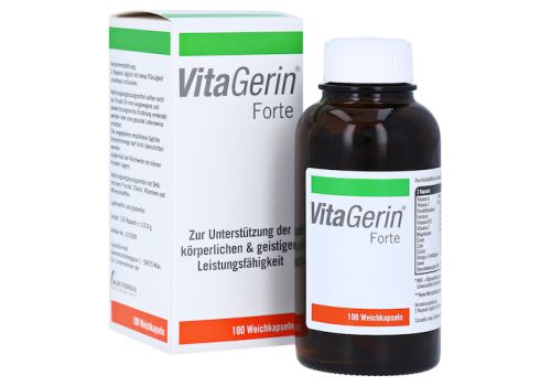 VITA GERIN Forte Weichkapseln – PZN 15620518 (PZN 15620518)