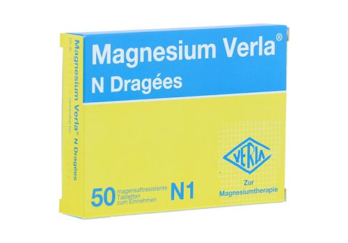 Magnesium Verla N Dragees – PZN 03554928 (PZN 03554928)