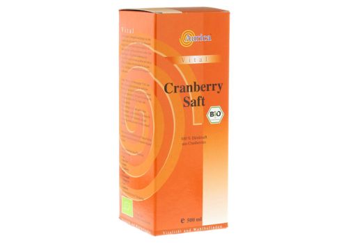 CRANBERRY 100% Direktsaft Bio – PZN 05463058 (PZN 05463058)