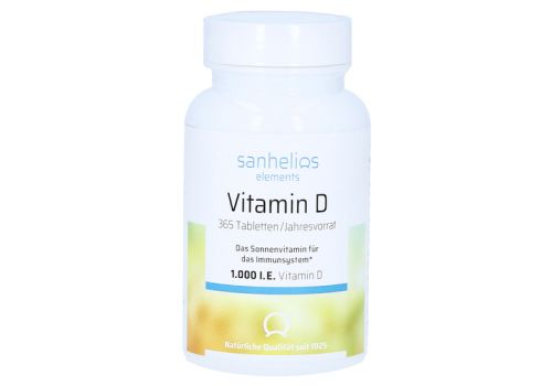 SANHELIOS Vitamin D 1.000 I.E. Tabletten – PZN 16319904 (PZN 16319904)