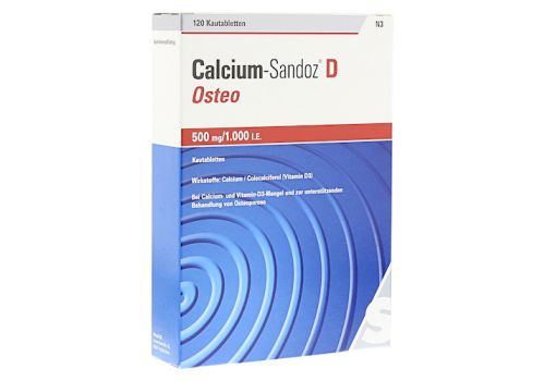 Calcium-Sandoz D Osteo 500mg/1000 I.E. – PZN 11586279 (PZN 11586279)