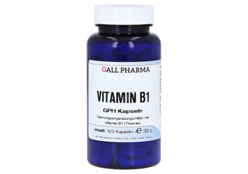 VITAMIN B1 GPH 1,4 mg Kapseln – PZN 01642841 (PZN 01642841)